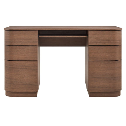 Modway EEI-7436 Mirae 55" 6-Drawer Curved Office Desk Modway