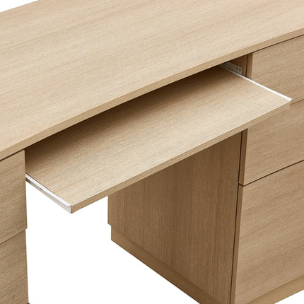 Modway EEI-7436 Mirae 55" 6-Drawer Curved Office Desk Modway