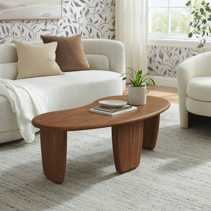 Modway EEI-7437 Vetra Kidney-Shaped Free Coffee Table Modway