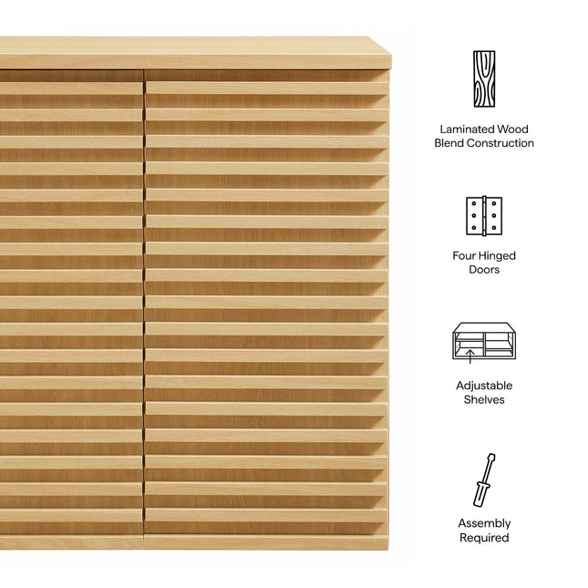 Modway EEI-7438 Render Wall Mounted Bathroom Cabinet Modway