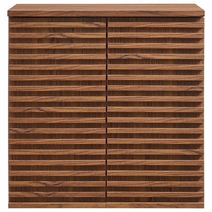 Modway EEI-7438-OAK Render Wall Mounted Bathroom Cabinet in Oak Modway