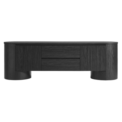 Modway EEI-7440 Duval 71 Inch Oval TV Cabinet Modway