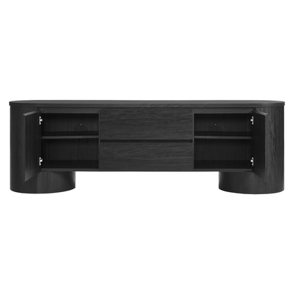 Modway EEI-7440 Duval 71 Inch Oval TV Cabinet Modway