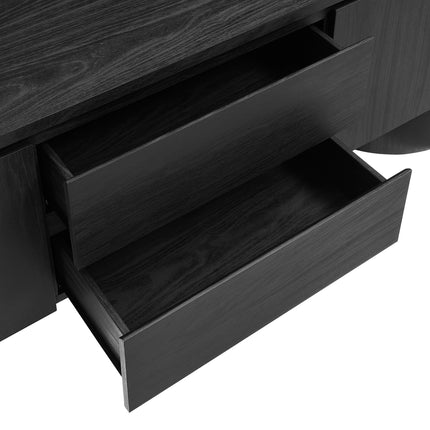 Modway EEI-7440 Duval 71 Inch Oval TV Cabinet Modway