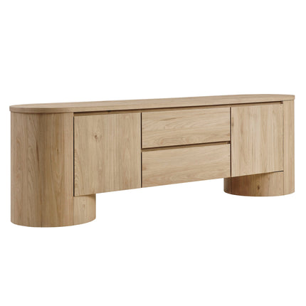 Modway EEI-7440 Duval 71 Inch Oval TV Cabinet Modway