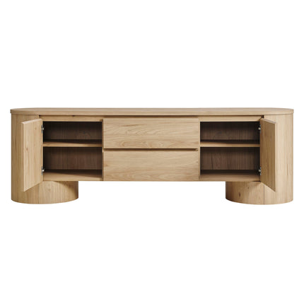 Modway EEI-7440 Duval 71 Inch Oval TV Cabinet Modway