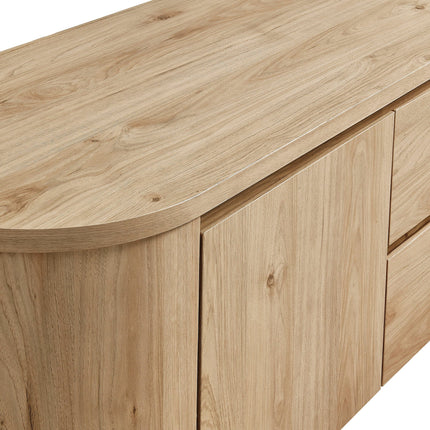 Modway EEI-7440 Duval 71 Inch Oval TV Cabinet Modway