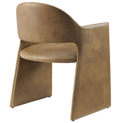 Modway EEI-7442 Talia Vegan Leather Dining Armchair - Plaza Home Decor