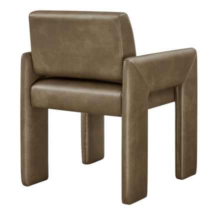 Modway EEI-7443 Daven Vegan Leather Dining Armchair Modway