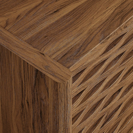 Modway Emric Wave Accent Cabinet in Walnut EEI-7444-WAL Modway