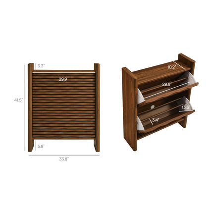 Modway EEI-7447 Emric Wave Shoe Cabinet Modway