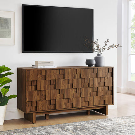 Modway EEI-7448 Owen 59 Inch 4 Door Geometric Sideboard Modway