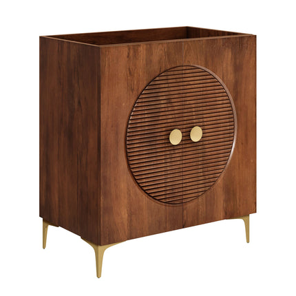 Modway EEI-7453 Vernon 30" Fluted Wood Vanity Cabinet Without Sink Modway