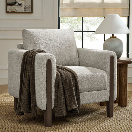 Modway EEI-7459 Hawken Boucle Fabric Accent Armchair Modway