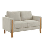Parchment Beech / Boucle Fabric