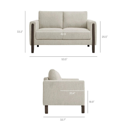 Modway EEI-7460 Hawken Boucle Fabric Loveseat Modway