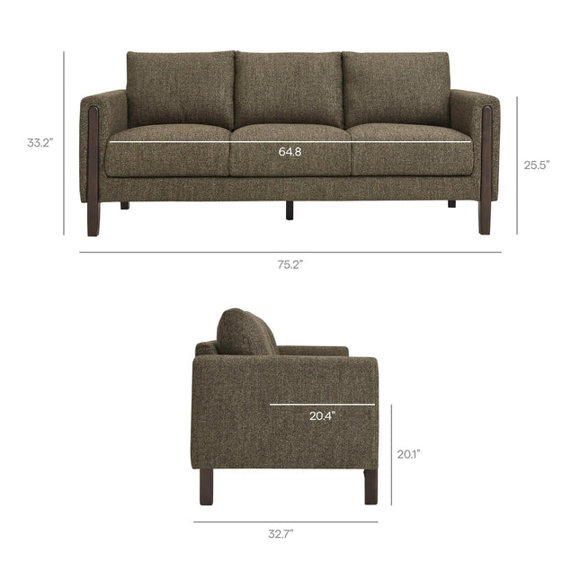 Modway EEI-7461 Hawken Boucle Fabric Sofa Modway