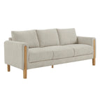 Parchment Beech / Boucle Fabric
