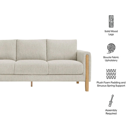 Modway EEI-7461 Hawken Boucle Fabric Sofa Modway