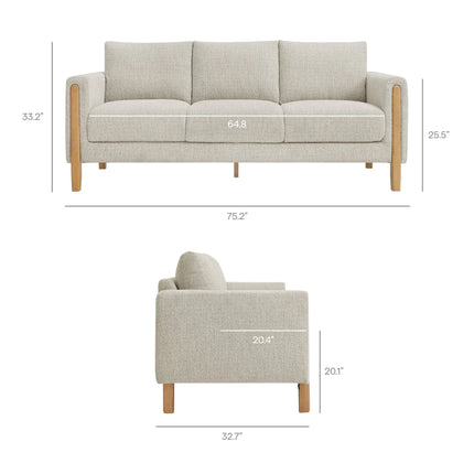 Modway EEI-7461 Hawken Boucle Fabric Sofa Modway