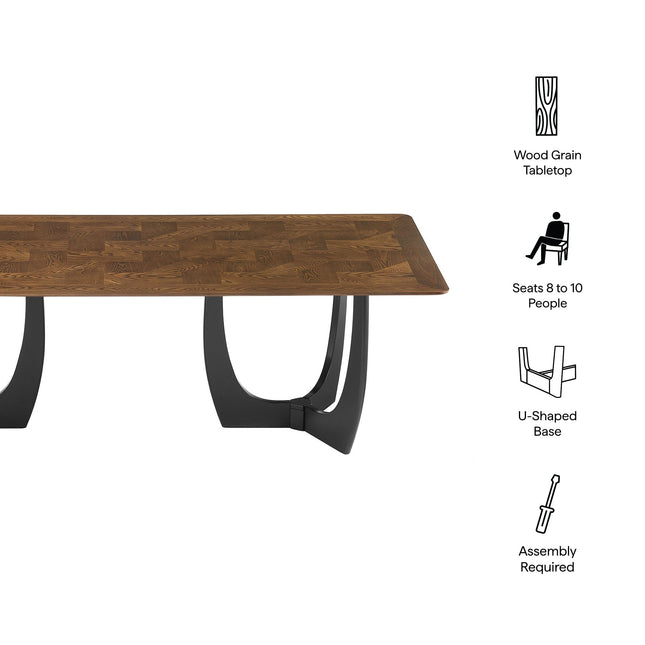 Modway EEI-7462 Wrenly 94" Dining Table Modway