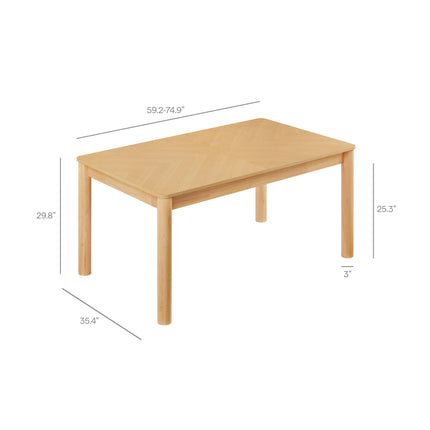 Modway EEI-7464 Alba Extendable Dining Table Modway