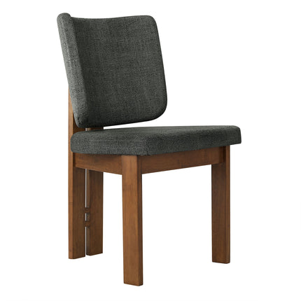 Modway EEI-7465 Alba Armless Upholstered Dining Chairs Set Of 2 Modway