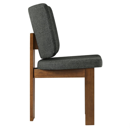 Modway EEI-7465 Alba Armless Upholstered Dining Chairs Set Of 2 Modway