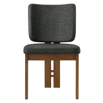 Modway EEI-7465 Alba Armless Upholstered Dining Chairs Set Of 2 Modway