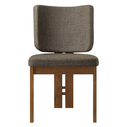 Modway EEI-7465 Alba Armless Upholstered Dining Chairs Set Of 2 Modway