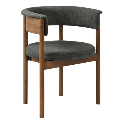 Modway EEI-7467 Clea Curved Upholstered Dining Chairs Set Of 2 Modway