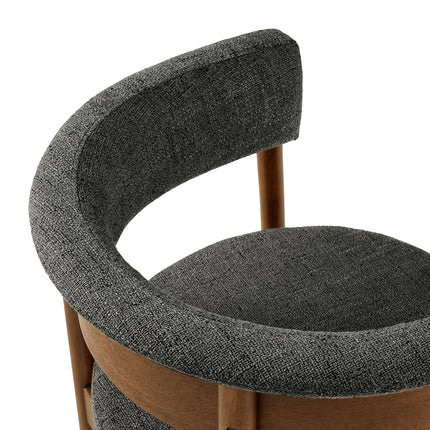 Modway EEI-7467 Clea Curved Upholstered Dining Chairs Set Of 2 Modway