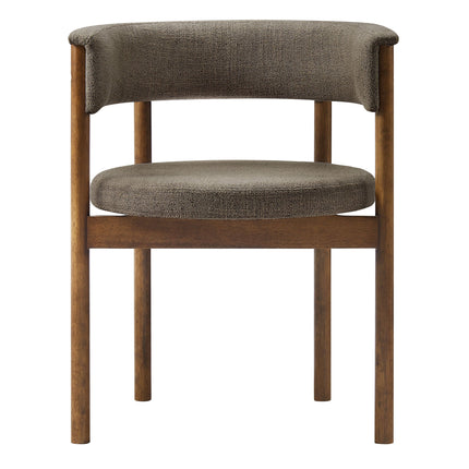 Modway EEI-7467 Clea Curved Upholstered Dining Chairs Set Of 2 Modway