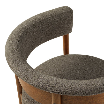 Modway EEI-7467 Clea Curved Upholstered Dining Chairs Set Of 2 Modway