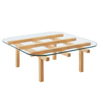 Oak / Tempered Glass