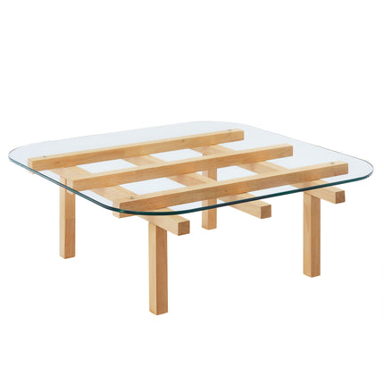 Modway EEI-7468 Isby 35 Inch Tempered Glass Coffee Table Modway