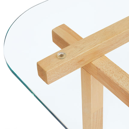 Modway EEI-7468 Isby 35 Inch Tempered Glass Coffee Table Modway