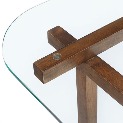 Modway EEI-7468 Isby 35 Inch Tempered Glass Coffee Table Modway
