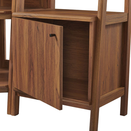 Modway EEI-7470 Bixby 3-piece Corner Bookshelf Set with Narrow Bookshelves Modway