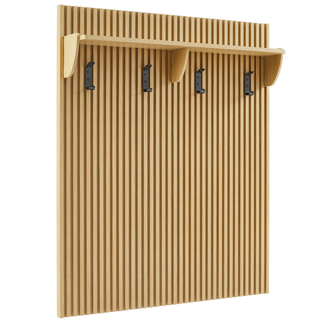 Modway EEI-7472 Render Fluted Coat Rack Panel With Shelf Modway