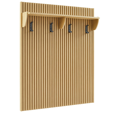 Modway EEI-7473 Render Fluted 3-in-1 Hall Tree With Storage Bench and Coat Rack Modway