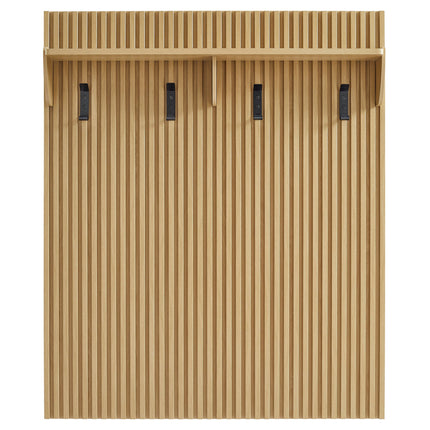 Modway EEI-7472 Render Fluted Coat Rack Panel With Shelf Modway