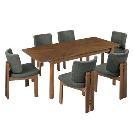Modway EEI-7483 Alba 7-Piece Dining Set Modway