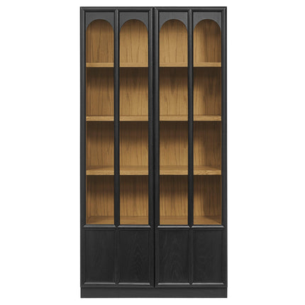 Modway EEI-7484 Anwen Solid Wood and Glass Display Cabinet Modway