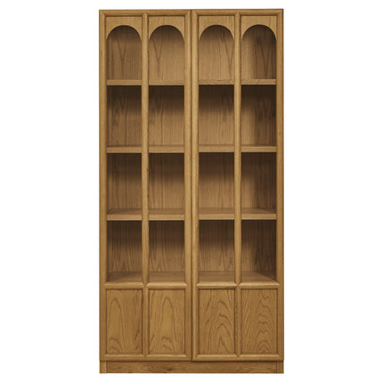 Modway EEI-7484 Anwen Solid Wood and Glass Display Cabinet Modway
