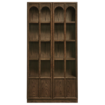 Modway EEI-7484 Anwen Solid Wood and Glass Display Cabinet Modway