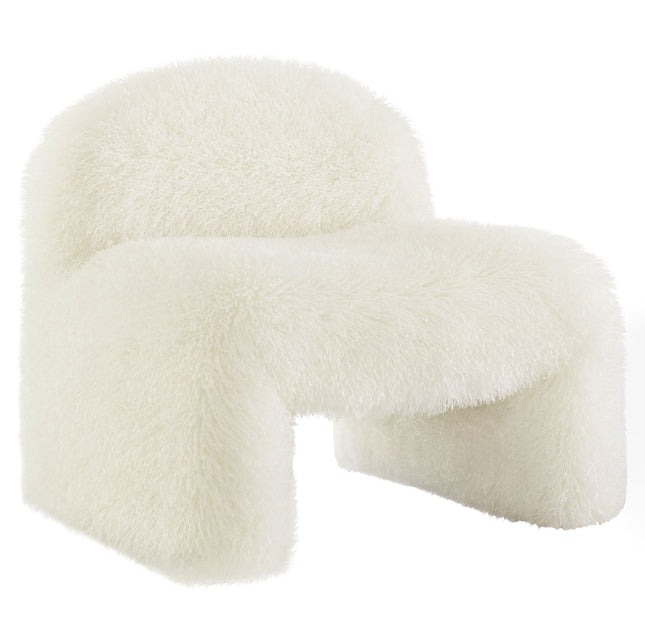 Modway EEI-7534 Mina Faux Fur Accent Chair Modway