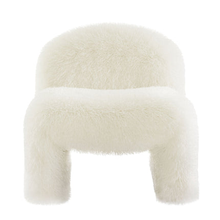 Modway EEI-7534 Mina Faux Fur Accent Chair Modway