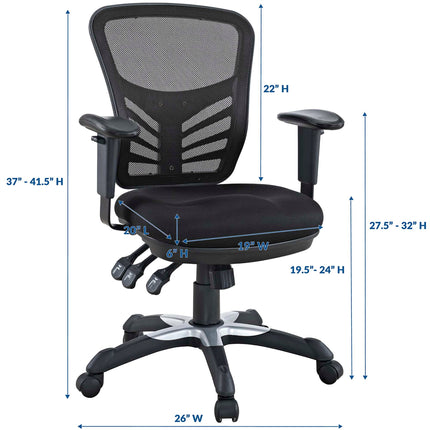 Modway EEI-757 Articulate Mesh Office Chair Modway