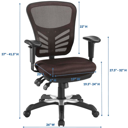 Modway EEI-757 Articulate Mesh Office Chair Modway